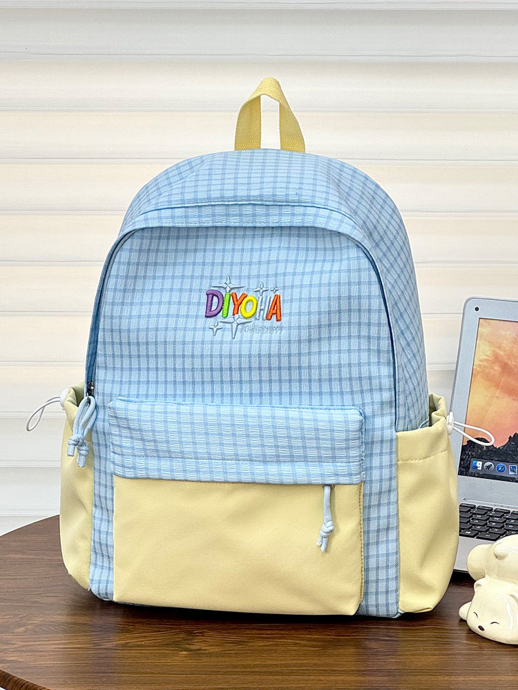 Textured School Backpack Stornfield