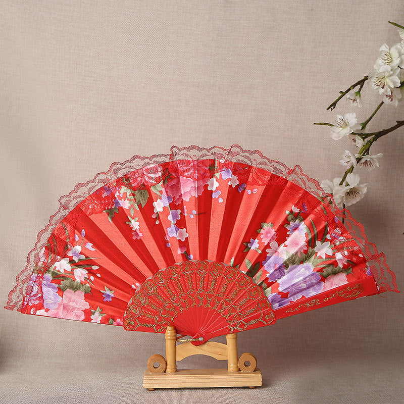 Women elegant handmade fan Stornfield