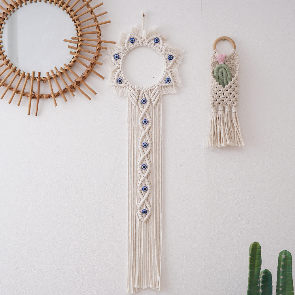 Decorative Macramé Sun-Shaped Wall Hanging Stornfield