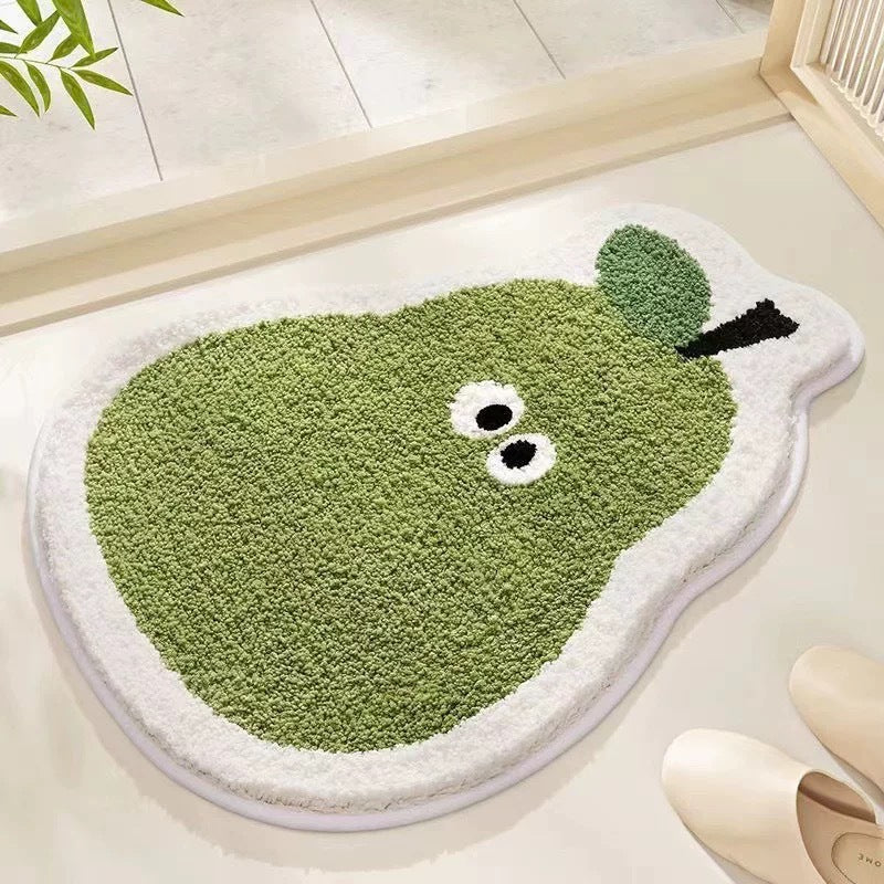 Artistic Welcome Floor Mat for Home Entryway