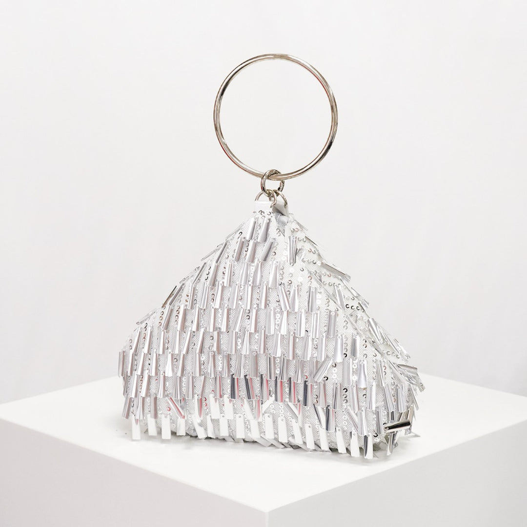 Decorative Fringe Clutch