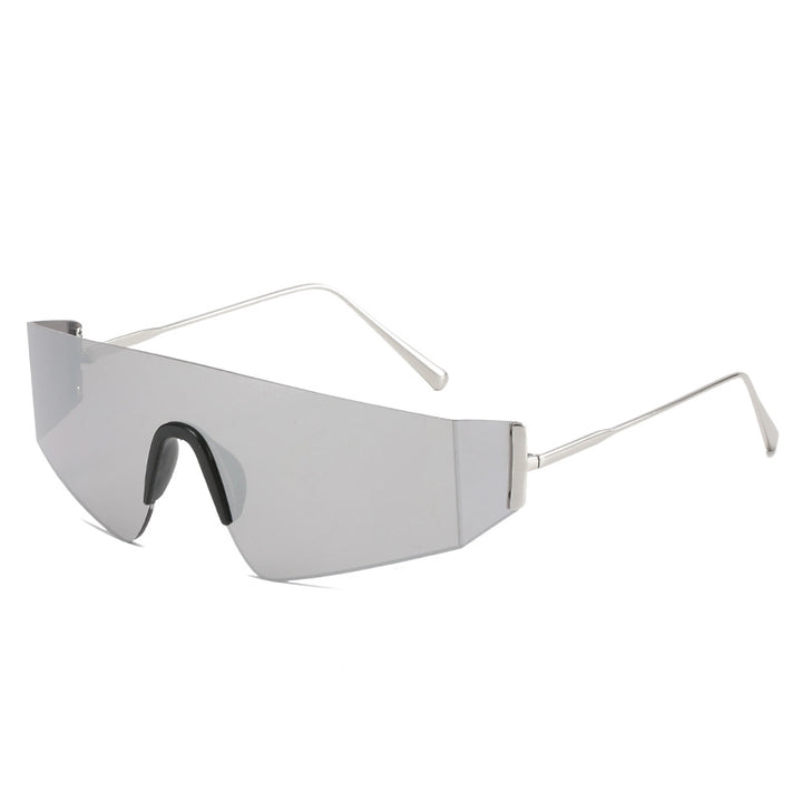 Ladies futuristic oversized sunglasses Stornfield