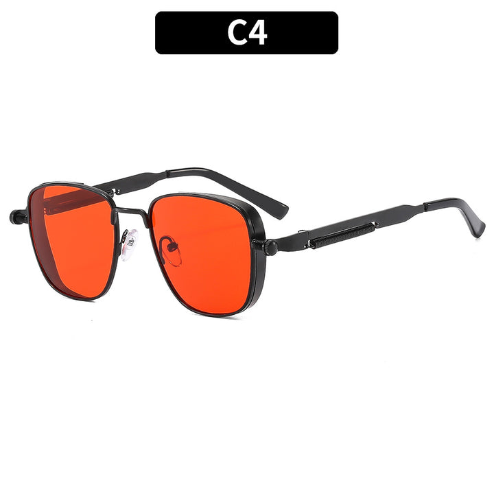 Luxurious Geometric Frame Sunglasses