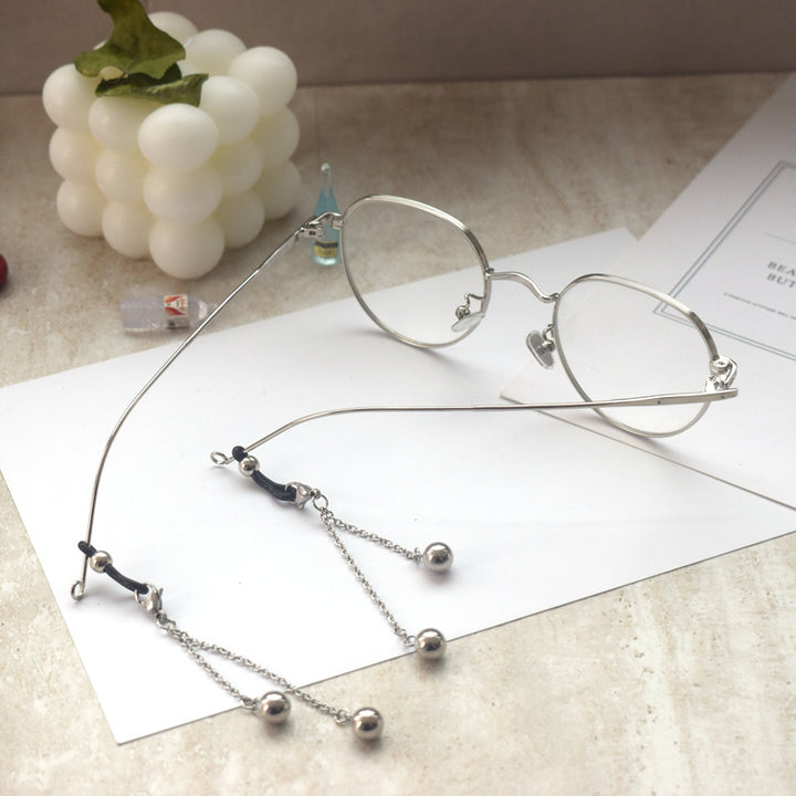 Dangle Earrings with Unique Chain and Bead Design Stornfield