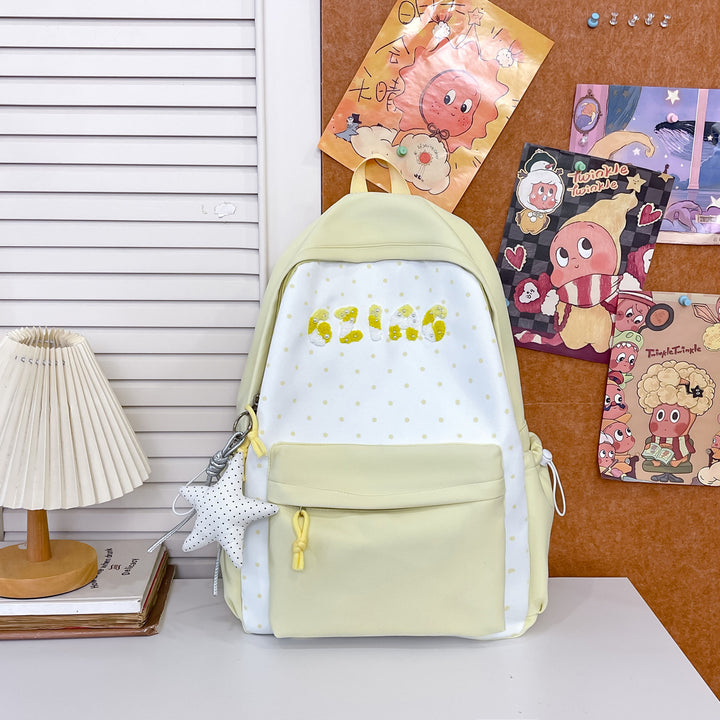 Cute Polka Dot Patterned Backpack Stornfield