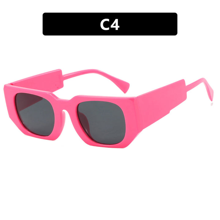Ladies oversized sunglasses with geometric frame and UV protection Stornfield
