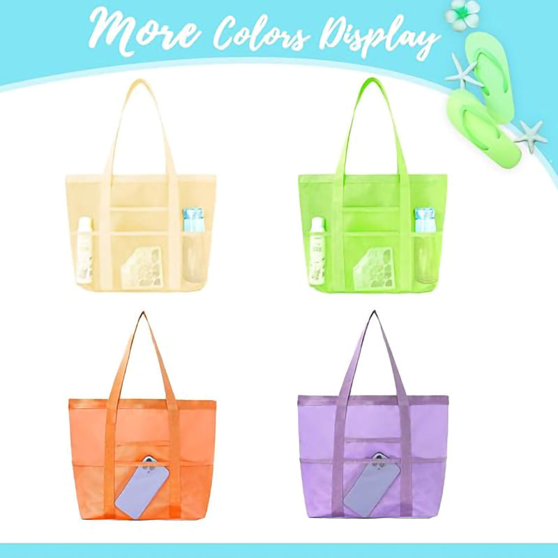 Multifunctional shopping bag with practical outer pockets Stornfield