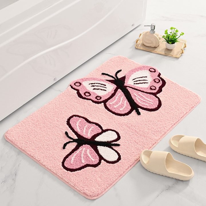 Coastal-Themed Memory Foam Bath Mat