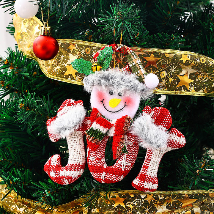 Cute Christmas tree ornament in snowman design Stornfield