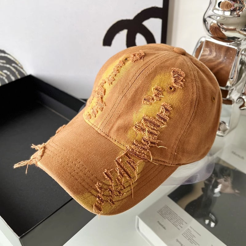 Unisex Distressed Denim Cap Stornfield