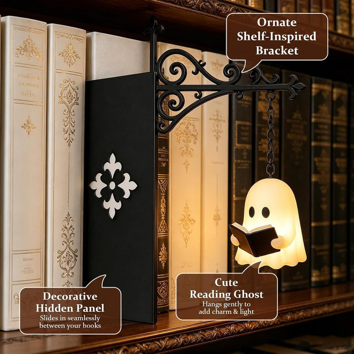 Decorative Ghost Reading Lamp Holder Stornfield