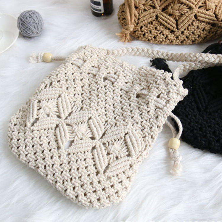 Hand-knotted macrame bag Stornfield