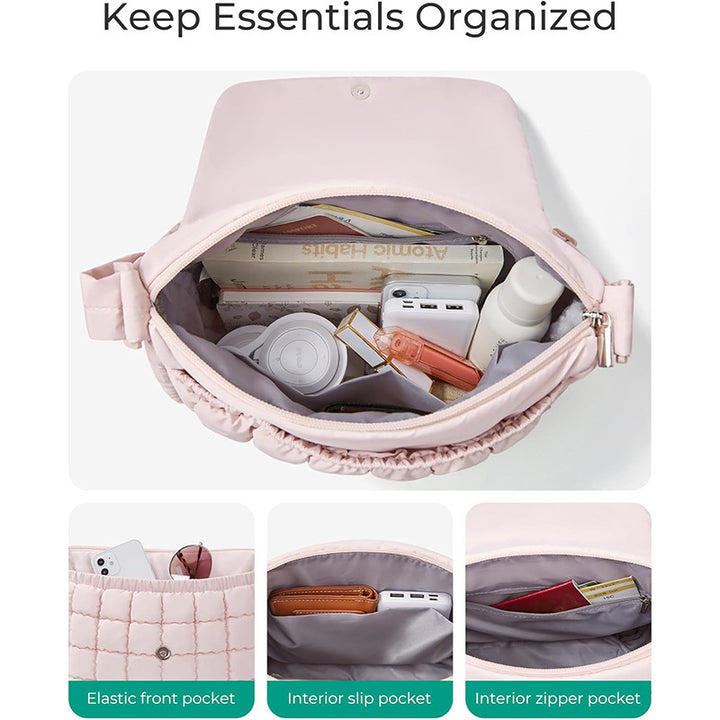 Padded shoulder bag with stylish design Stornfield