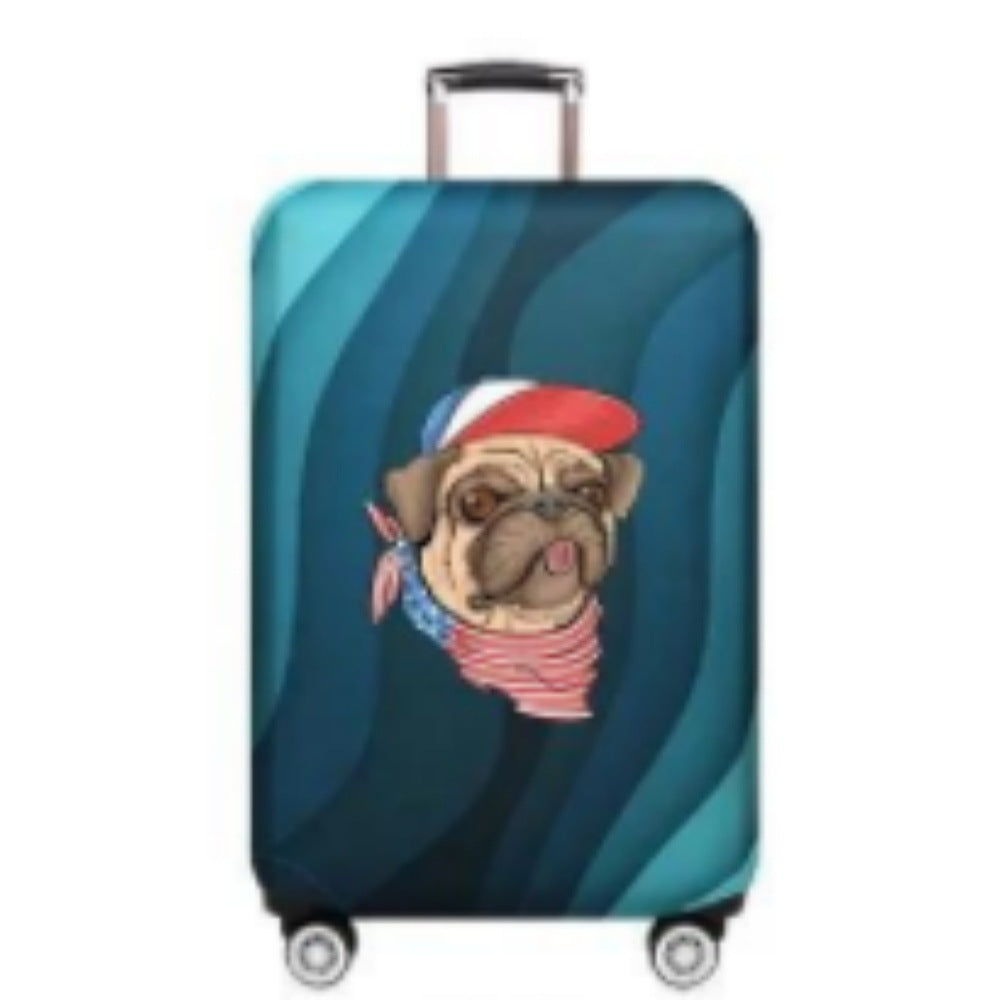 Ladies Hard Shell Suitcase with Playful Animal Design Stornfield