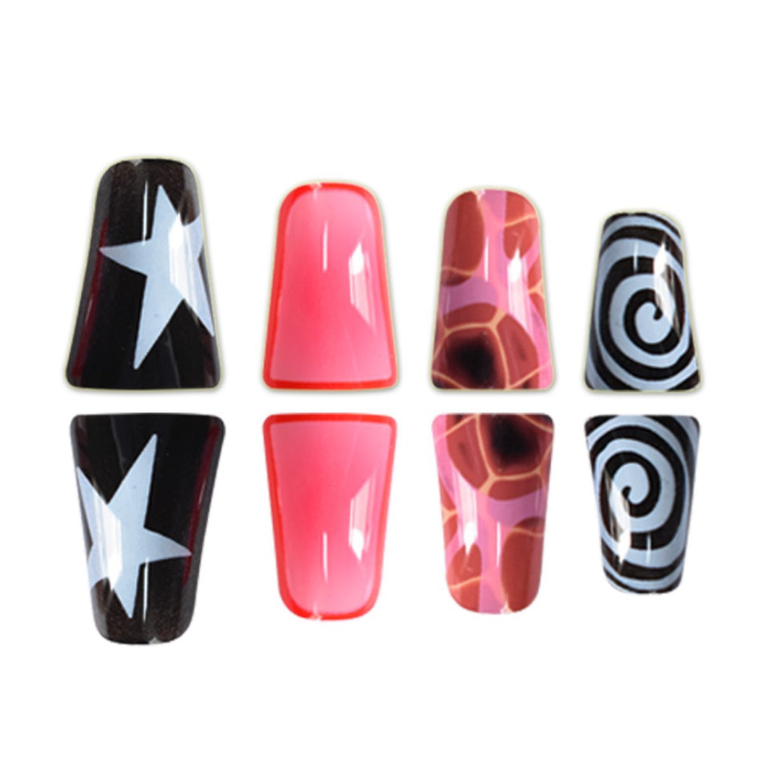 Creative Abstract Nail Art Extensions Stornfield