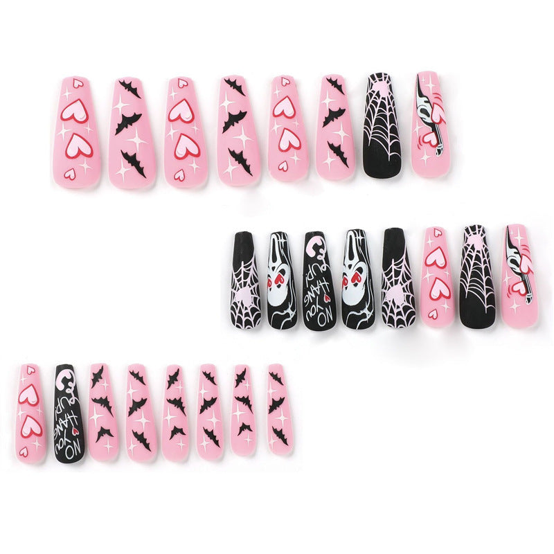 Thematic Halloween Press-On Nail Set Stornfield
