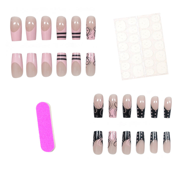 Artistic Glossy Nail Art Enhancements Stornfield