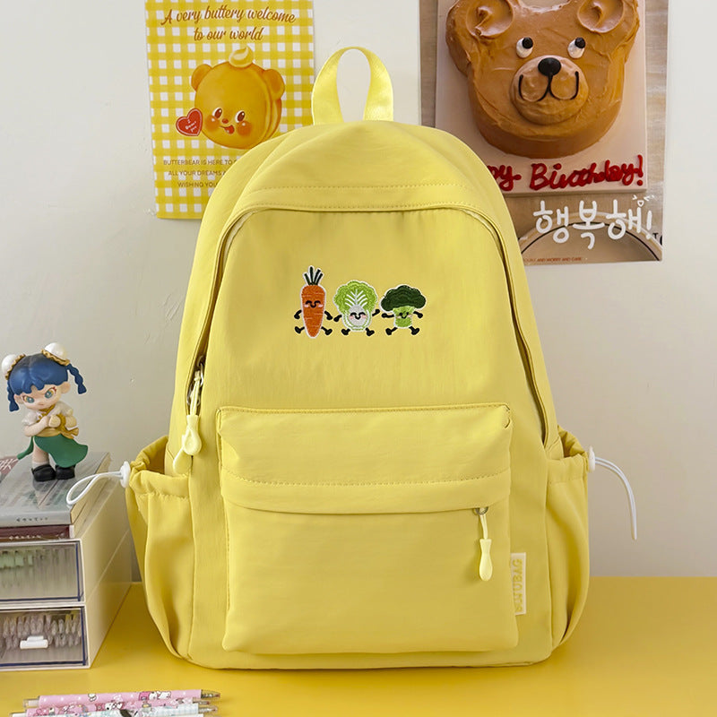 Casual Animated Vegetable-Themed Backpack Stornfield