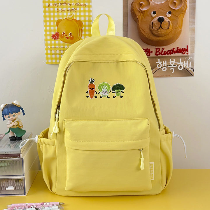 Casual Animated Vegetable-Themed Backpack Stornfield