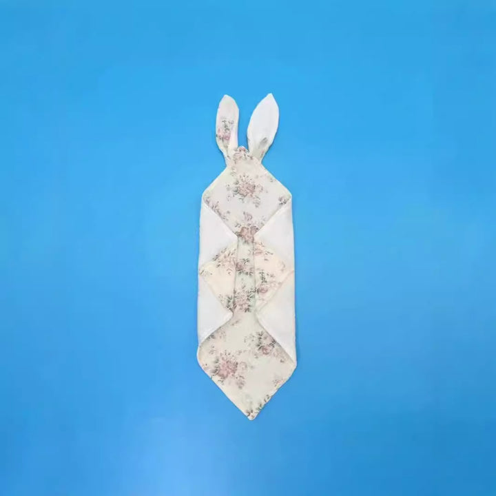 Floral Print Muslin Baby Bib Stornfield
