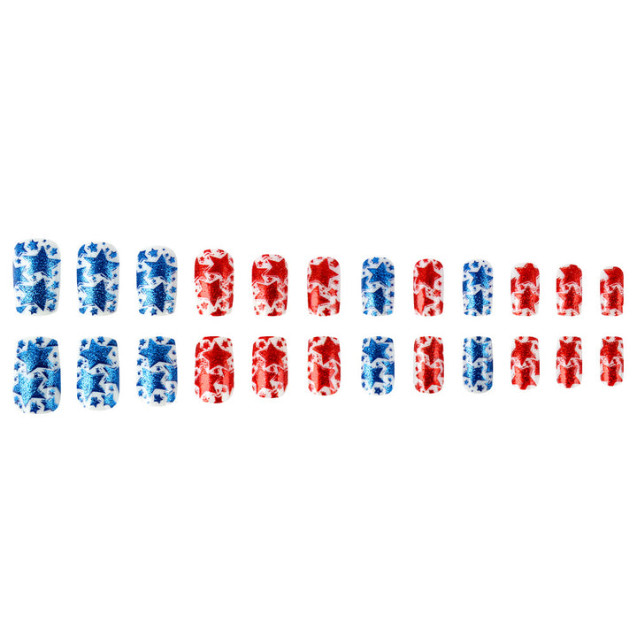Star-Patterned Press-On Nails Stornfield