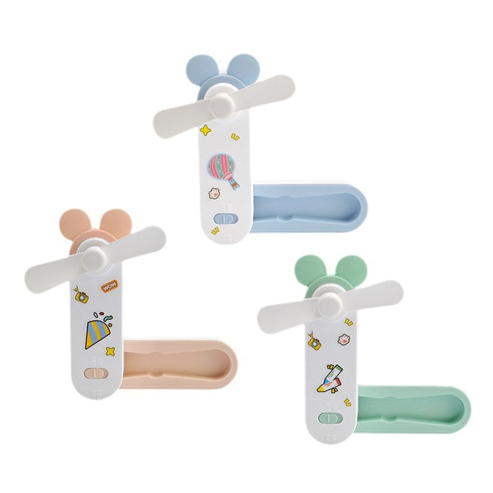 Unisex Portable Mini Hand Fan in Cute Design Stornfield