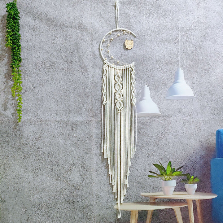 Macramé Moon Wall Hanging Stornfield