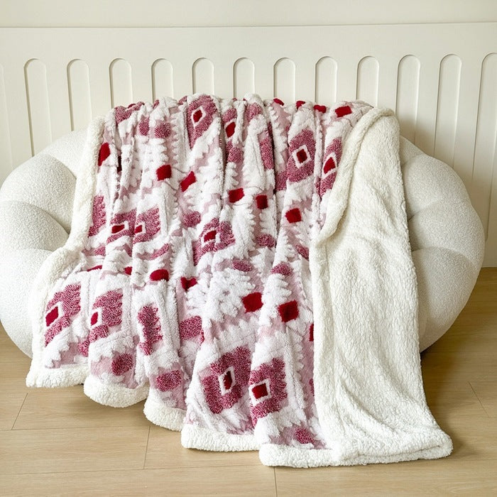 Luxurious Plush Fleece Throw Blanket