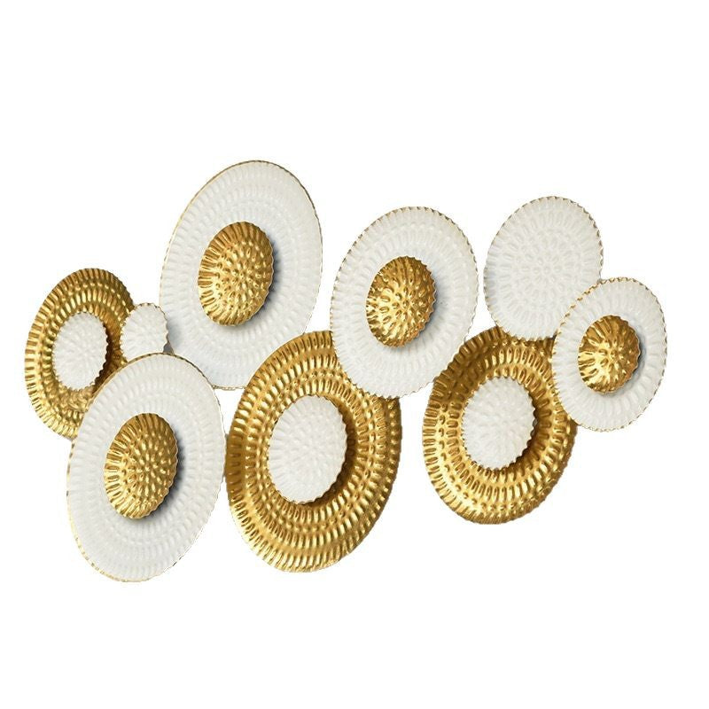Modern Decorative Wall Sculpture with Circular Design Stornfield