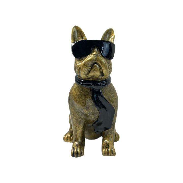 Colorful Bulldog Decoration Figure made of Resin Stornfield