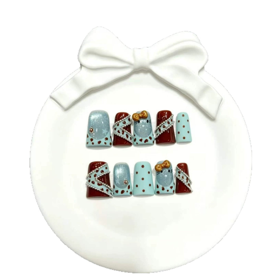 Creative Themed Press-On Nails