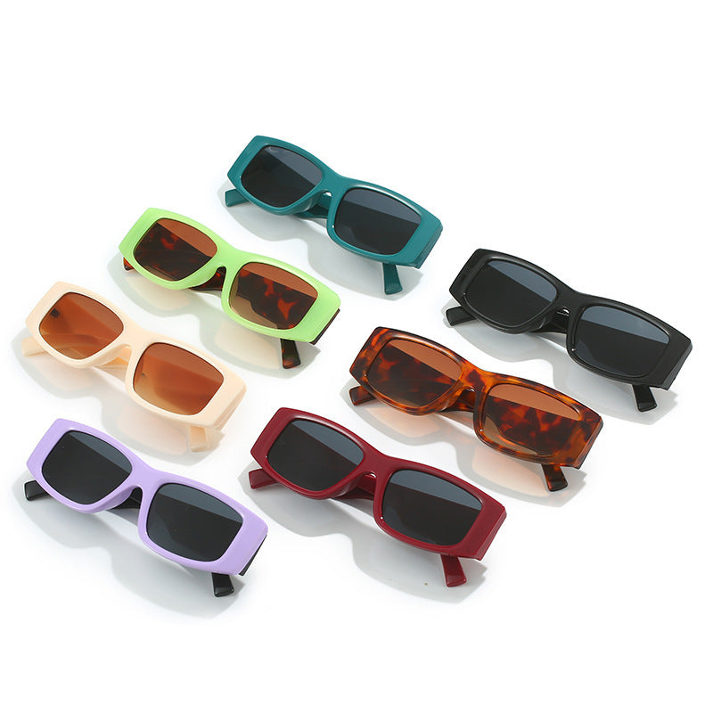 Chunky Retro-Inspired Square Sunglasses Stornfield