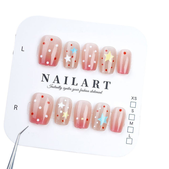 Starry Gradient Press-On Nail Set Stornfield