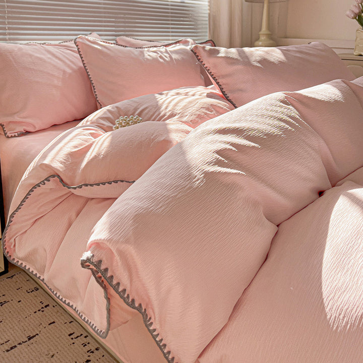 Elegant Textured Comforter Set