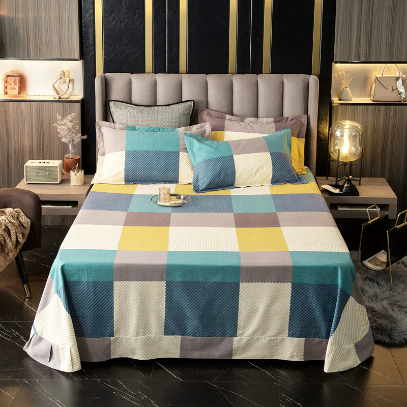 Floral Patterned Bed Cover Set