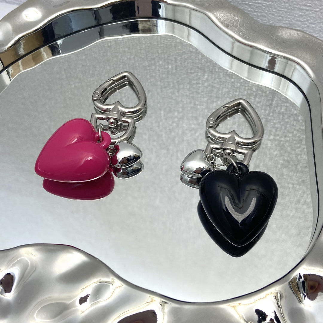 Heart-Themed Handcrafted Keychain Stornfield