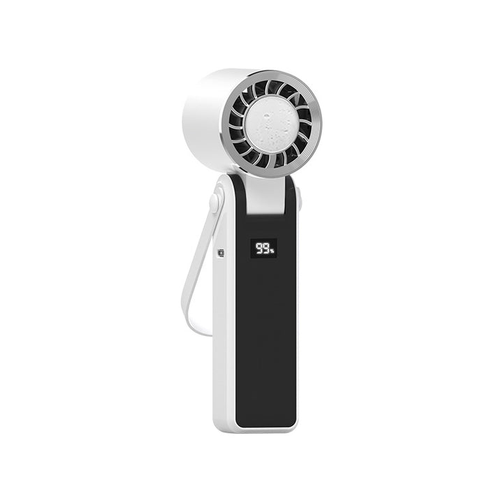 Unisex Portable Hand Fan with powerful battery display Stornfield