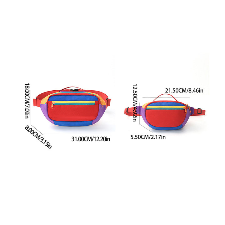 Hip bag with multiple compartments and adjustable belt Stornfield