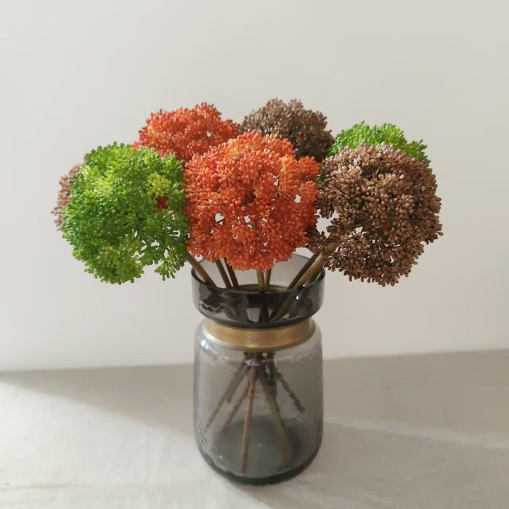 Lifelike Decorative Moss Stem