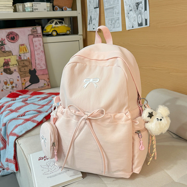 Backpack with Cute Appliqués and Multifunctional Design Stornfield