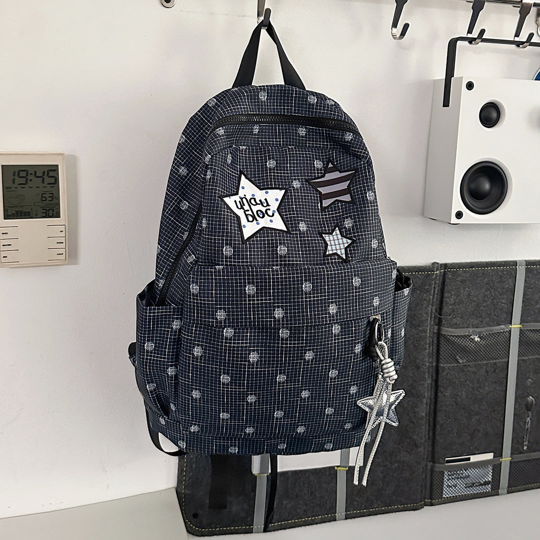 Polka Dot Patterned Casual Backpack Stornfield