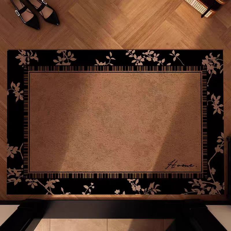 Decorative Floral Door Mat