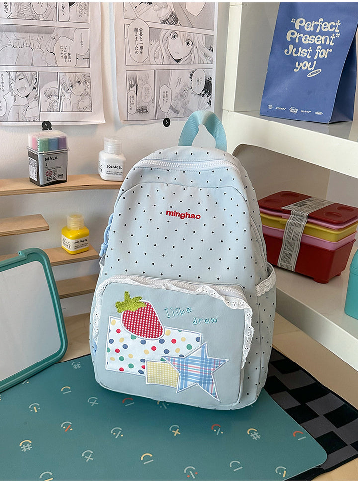 Cute Illustrated Graphic School Backpack Stornfield