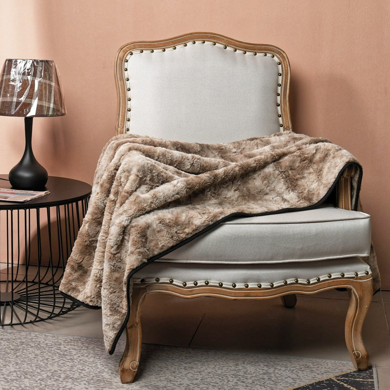 Women Cozy Blanket with Velvety Surface Stornfield