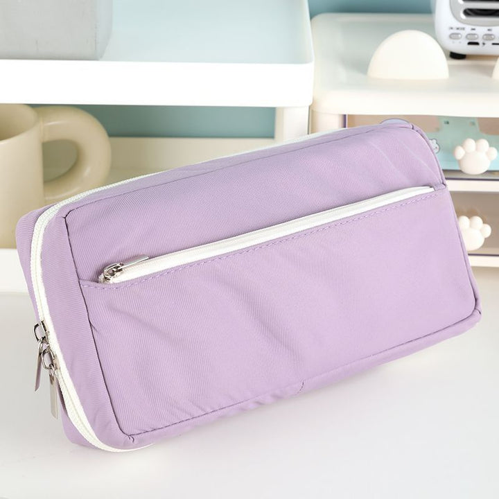 Compact Zippered Storage Pouch