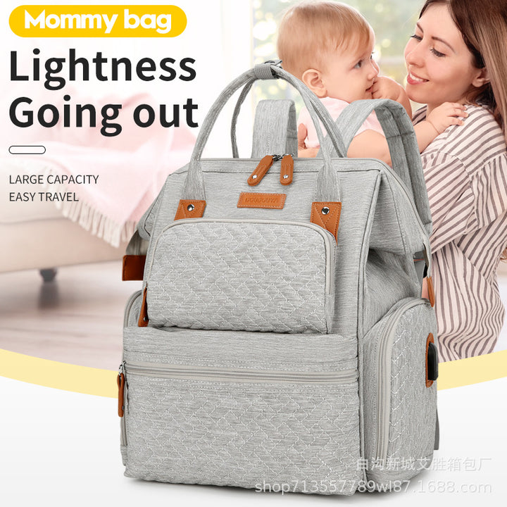 Stylish Multi-Pocket Diaper Backpack Stornfield