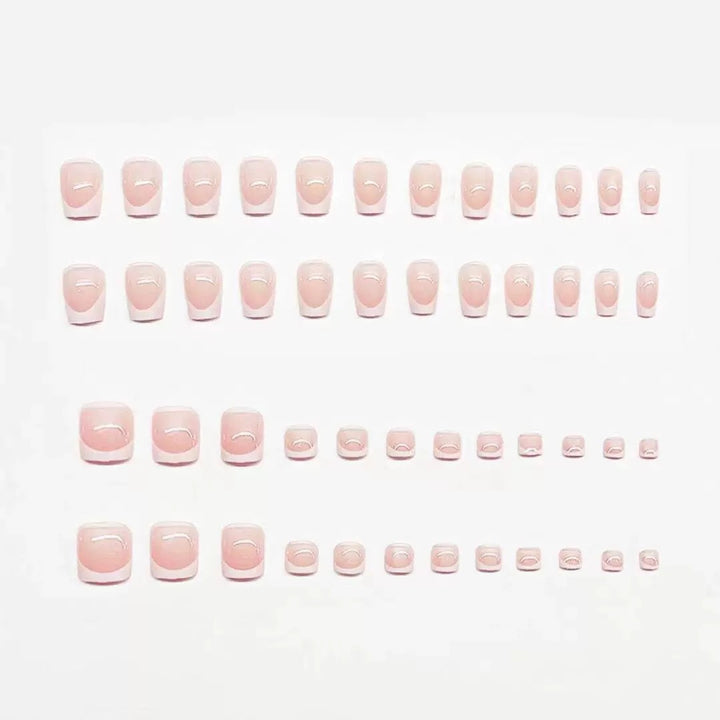 French Tip Nail Art Set Stornfield