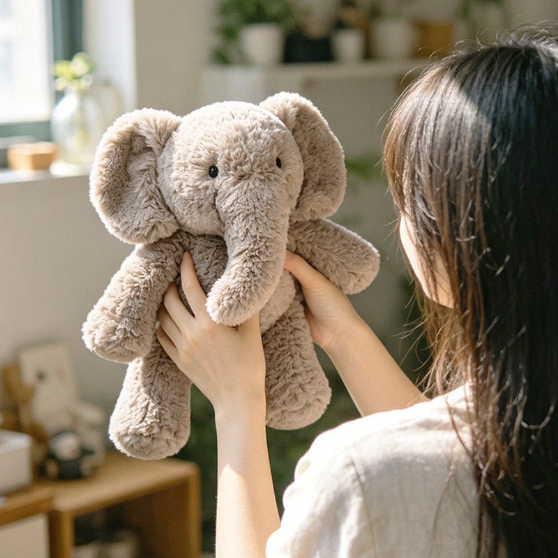 Lying Plush Elephant Body Pillow Cuddle Toy Stornfield