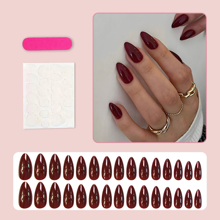 Acrylic Nail Set with Elegant Spitze Designs Stornfield