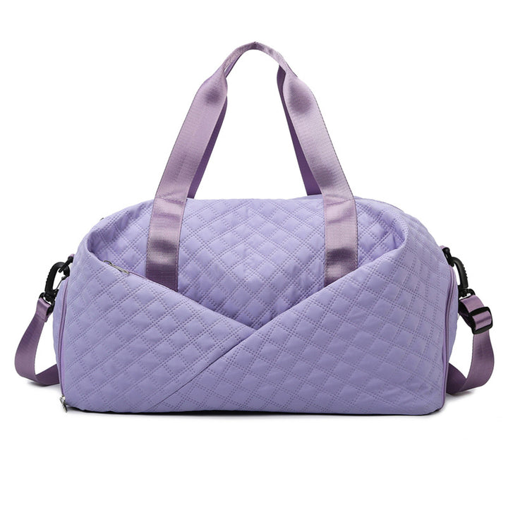 Sporty travel bag with elegant quilted pattern Stornfield